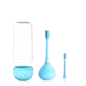 Waterproof smart toothbrush for kids with Wireless Inductive Charging