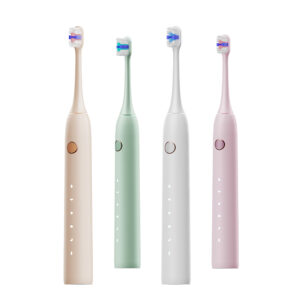 Advanced Rechargeable Electric Toothbrush: Waterproof, Self-Cleaning, and Tailored for Travel, with Teeth Whitening Functionality